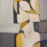 Akt 1, olej na płótnie 60x80cm, 2011