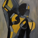 Akt 10, olej na płótnie, 2011