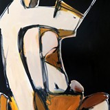 Akt_12, akryl na płótnie 70x100cm, 2021