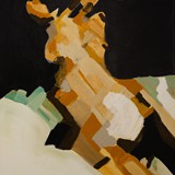 Akt 21, akryl na płótnie 70x100cm, 2012