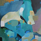 Akt 30, akryl na płótnie 80x120cm, 2015