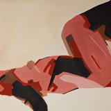 Akt 6, akryl na płótnie, 2011