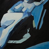 Akt 7, olej na płótnie 80x80cm, 2011