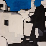 Grecja 2, olej na płótnie, 80x80cm, 2014