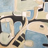 Santorini 3, akryl na plótnie, 2021