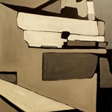 Widok z tarasu, olej na płótnie, 50x60cm, 2012