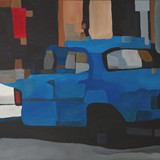 Auta 2, olej na płótnie 90x60cm, 2013