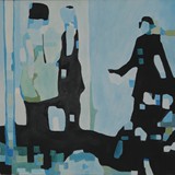 Fashion 7, olej na płótnie, 120x80cm, 2013