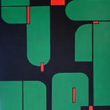 Akt GBR3, akryl na płótnie 70x100cm, 2020