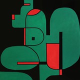 Akt GBR8, akryl na płótnie 90x130cm, 2021