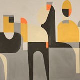 Polo players ltGBGBSO3, akryl na płótnie cm, 2021