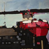 Barka, olej na płótnie 100x80cm, 2014