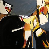 short fight number 3, acrylic on canvas, 120x80 cm, 2020 