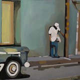 Kuba 2, olej na płótnie 70x70cm, 2012