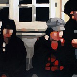 Przyjaciele, olej na płótnie, 120x80cm, 2013