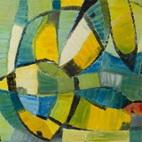 Akwarium, olej na płótnie, 2012