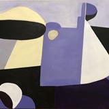 Martwa natura 20235, akryl na płótnie, 100x70cm, 2023 