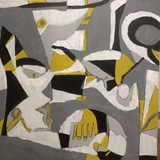 Akt_2023_1, akryl na płótnie, 80x80 cm, 2023