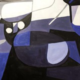 Martwa natura_20230, akryl na płótnie, 70x100cm, 2023 