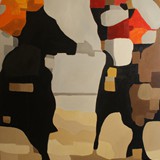 polo 1, olej na płótnie 70x100cm, 2013