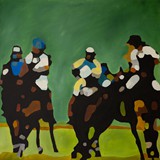 polo 10, olej na płótnie 80x80cm, 2013