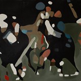 polo 12, akryl na płótnie 90x60cm, 2013