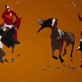 polo 13, akryl na płótnie 120x80cm, 2013