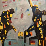 polo 23, akryl na płótnie 80x100cm,    2015