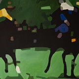 Polo 24, olej na płótnie 100x70cm, 2015