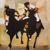 polo 29, akryl na płótnie 80x80cm, 2019