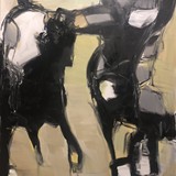 polo 31, akryl na płótnie 70x100cm, 2020