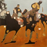 polo 7, akryl na płótnie 60x60cm, 2012