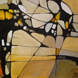 Bikepolo, olej na płótnie, 2016