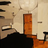 Antresola, olej na płótnie, 80x100cm, 2013